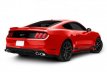 Ford Mustang Diffuser GT350 Style Quad Tip 15-17 15-17 Mustang Diffuser GT350 Style Quad Tip