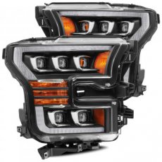 Ford Raptor Projector LED BL 17-21 17+ Raptor Koplampen Projector LED Black