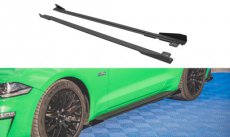 Ford Mustang GT Side Skirts STREET Winglets V1 18+ 18+ Mustang GT Side Skirts STREET Flaps V1