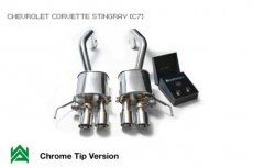 Chevrolet Corvette C7 Stingray Armytrix Chrome C7 Uitlaat Axle-Back Chrome ARMYTRIX