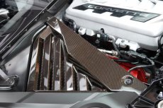 Corvette C8 Motorruimte Trim Set Carbon
