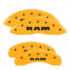 Dodge Ram 1500 DT Caliper Covers RAM Yellow 19+ RAM DT Remklauw Covers RAM Geel