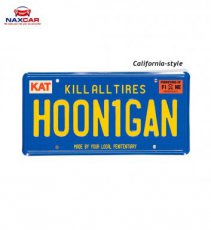 Hoonigan License Plate California Hoonigan Nummerplaat Californië
