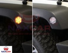 Jeep JK Knipperlichten Zijkant LED Clear