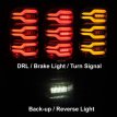 Dodge Ram 2019+ Achterlichten LED Alpha Black Ram DT Achterlichten LED Alpha Black